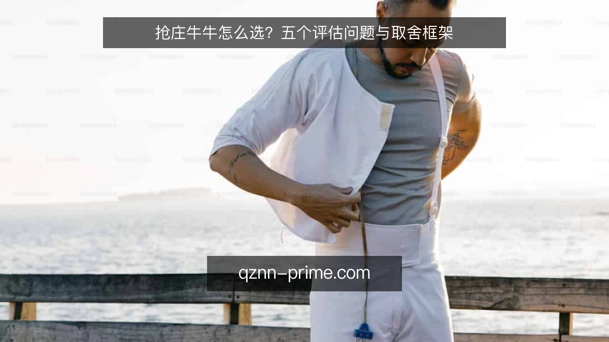 抢庄牛牛怎么选？五个评估问题与取舍框架